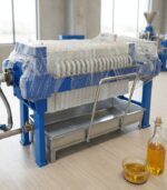 6LB-450 oil filter machine (with motor) - Image 4