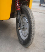Passenger Tricycle Motorcycle Solar Panel Passenger Tricycle with Roof - Image 3