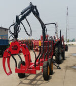 Chalion Log Trailer With Crane - Image 2