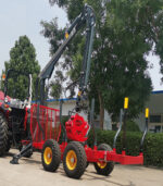 Chalion Log Trailer With Crane - Image 3